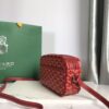 MATIGNON Goyard Cap Vert Bag Coated Canvas Red 1555281