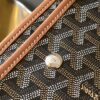 GOYARD Goyardine Plumet Wallet Clutch brown 1051581