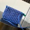 GOYARD Goyardine Plumet Wallet Clutch blue1051581