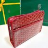 Goyard Jouvence Toiletry Holding Bag - red Goyard Jouvence GM Toi
