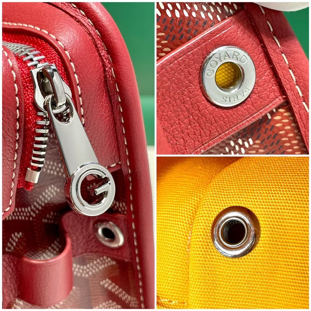 Goyard Jouvence Toiletry Holding Bag - red Goyard Jouvence GM Toi