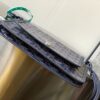 Goyard blue navy Goyardine Canvas Plumet Pocket Wallet |