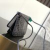 Goyard blue navy Goyardine Canvas Plumet Pocket Wallet |
