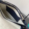 Goyard blue navy Goyardine Canvas Plumet Pocket Wallet |