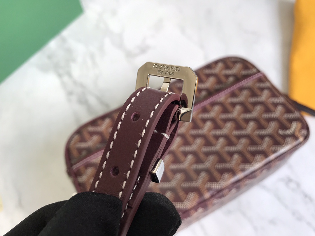 Goyard Pre-Owned 2010 Cup Vert PM Shoulder Bag | Red