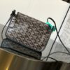 Goyard brown Goyardine Canvas Plumet Pocket Wallet |