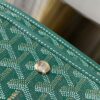 GOYARD Goyardine Plumet Wallet Clutch Green 1051581