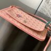 Goyard Pink Goyardine Canvas Plumet Pocket Wallet |