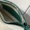 GOYARD Goyardine Plumet Wallet Clutch Green 1051581