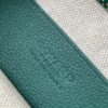 GOYARD Goyardine Plumet Wallet Clutch Green 1051581
