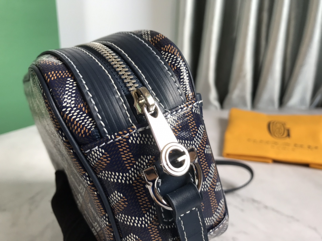 GOYARD Goyardine Sac Cap Vert black navy