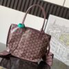 Goyard Black Anjou Mini Bag brown red Women's Handbag
