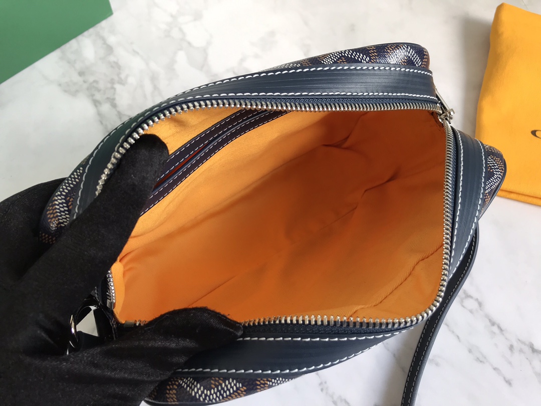 GOYARD Goyardine Sac Cap Vert black navy