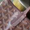 Goyard Black Anjou Mini Bag brown red Women's Handbag