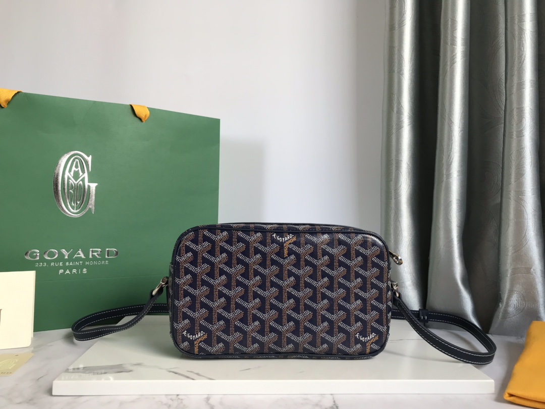 GOYARD Goyardine Sac Cap Vert black navy