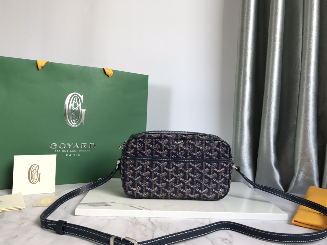 GOYARD Goyardine Sac Cap Vert black navy