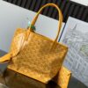 Goyard Black Anjou Mini Bag yellow Women's Handbag