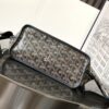 Goyard Black Anjou Mini Bag Black brown Women's Handbag