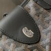 Goyard Black Anjou Mini Bag Black brown Women's Handbag