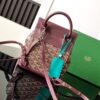 Goyard Bordeaux Chevron Print Coated Canvas Alpin Mini Backpack Bag
