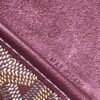 Goyard Bordeaux Chevron Print Coated Canvas Alpin Mini Backpack Bag