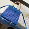 Goyard Blue Goyardine Saigon PM Cloth Cloth ref.1979482