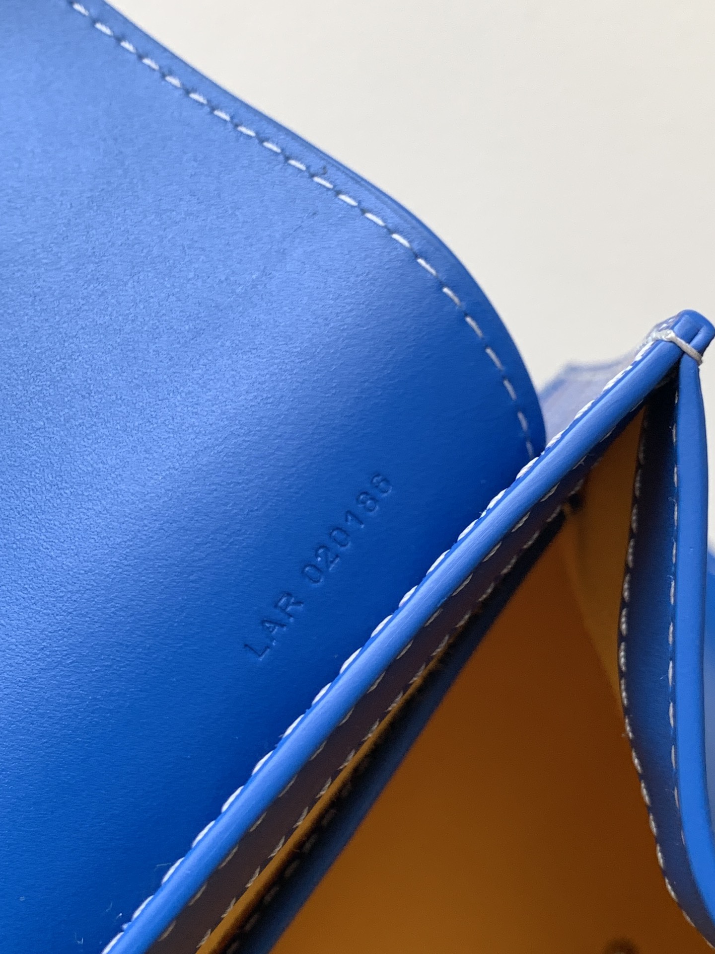 Goyard Blue Goyardine Saigon PM Cloth Cloth ref.1979482