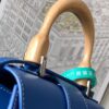 Goyard Blue Goyardine Saigon PM Cloth Cloth ref.1979482