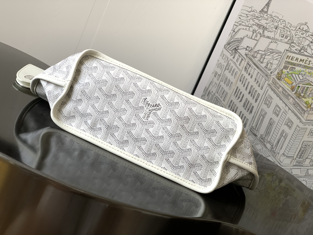 Goyard Black Anjou Mini Bag white Women's Handbag