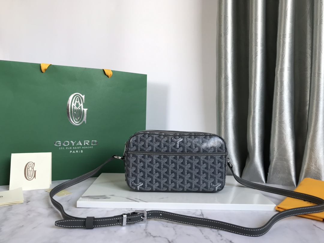 GOYARD Goyardine Sac Cap Vert navy blue