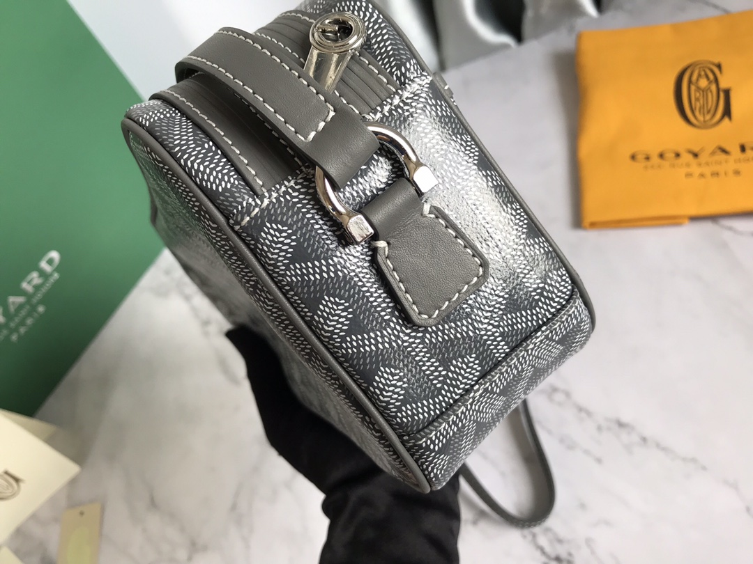GOYARD Goyardine Sac Cap Vert navy blue