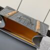Goyard Saigon Structure PM Black and gray Goyardine ...