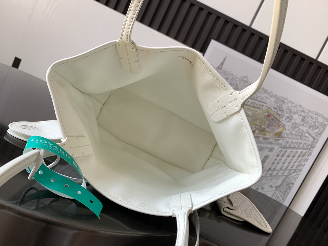 Goyard Black Anjou Mini Bag white Women's Handbag