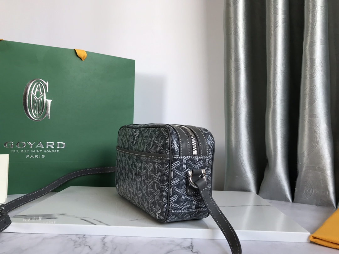 GOYARD Goyardine Sac Cap Vert navy blue