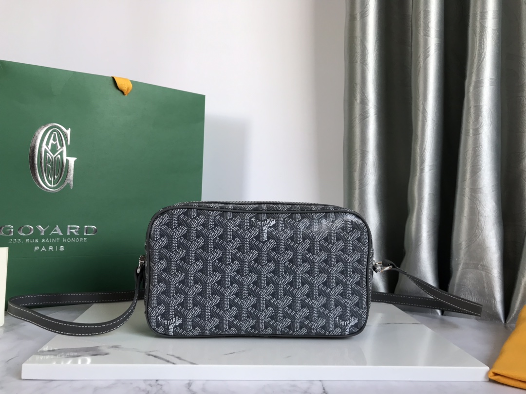 GOYARD Goyardine Sac Cap Vert navy blue
