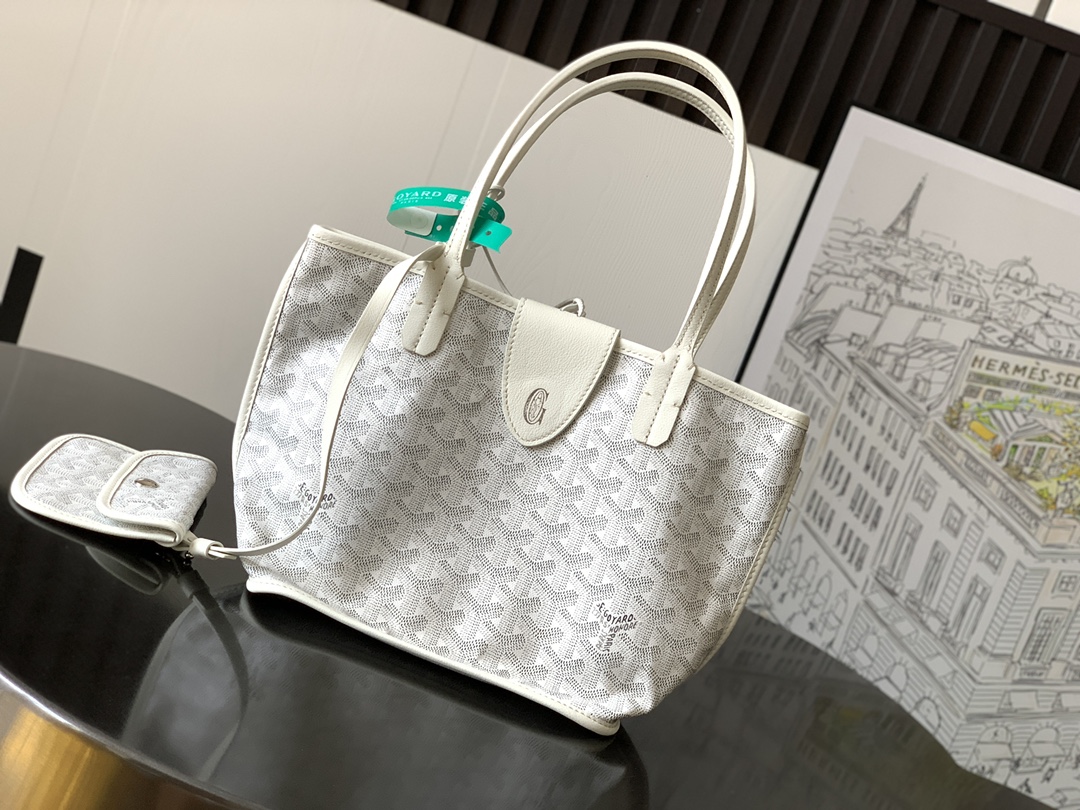 Goyard Black Anjou Mini Bag white Women’s Handbag