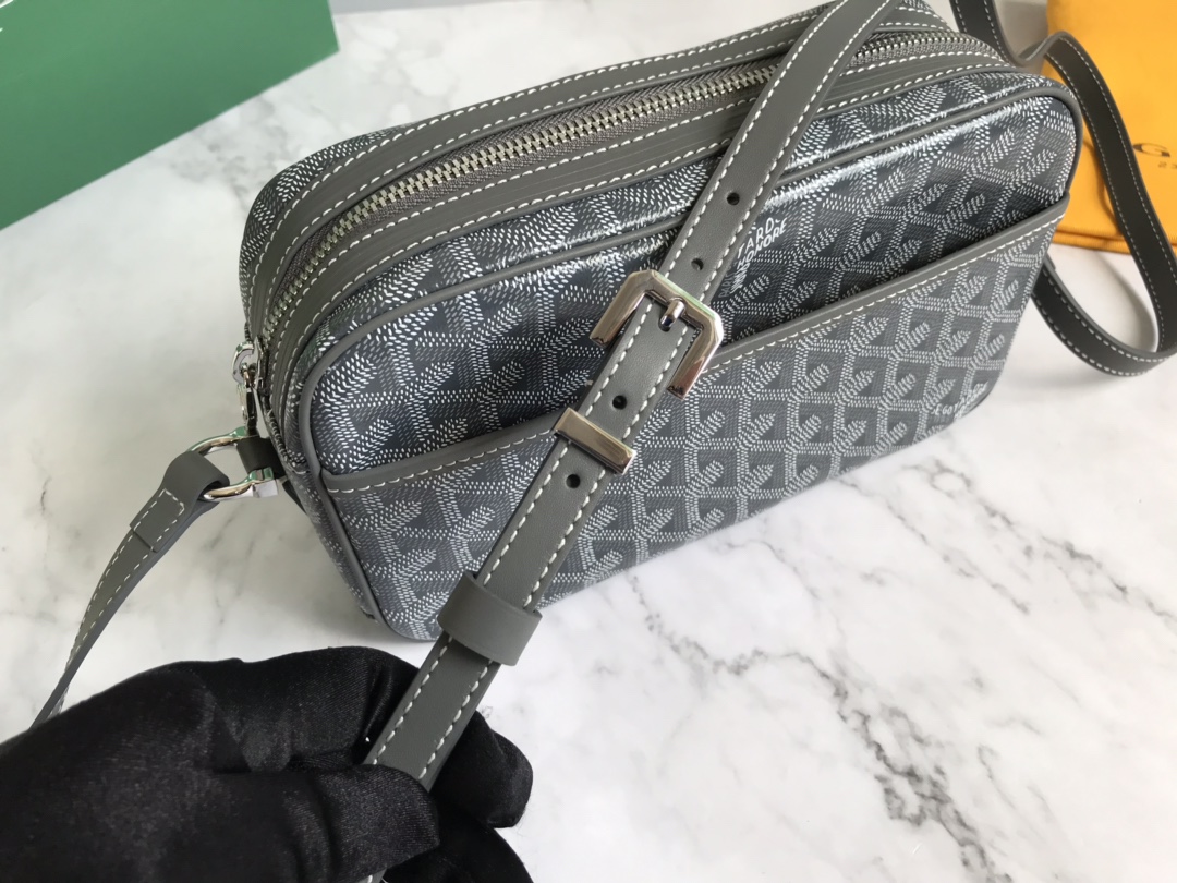 GOYARD Goyardine Sac Cap Vert navy blue