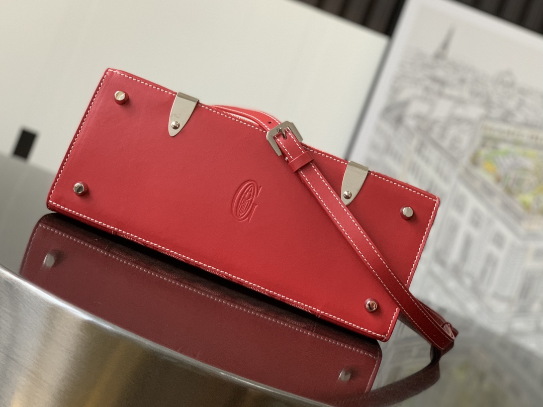 Saïgon leather handbag Goyard Red in Leather - 54695218