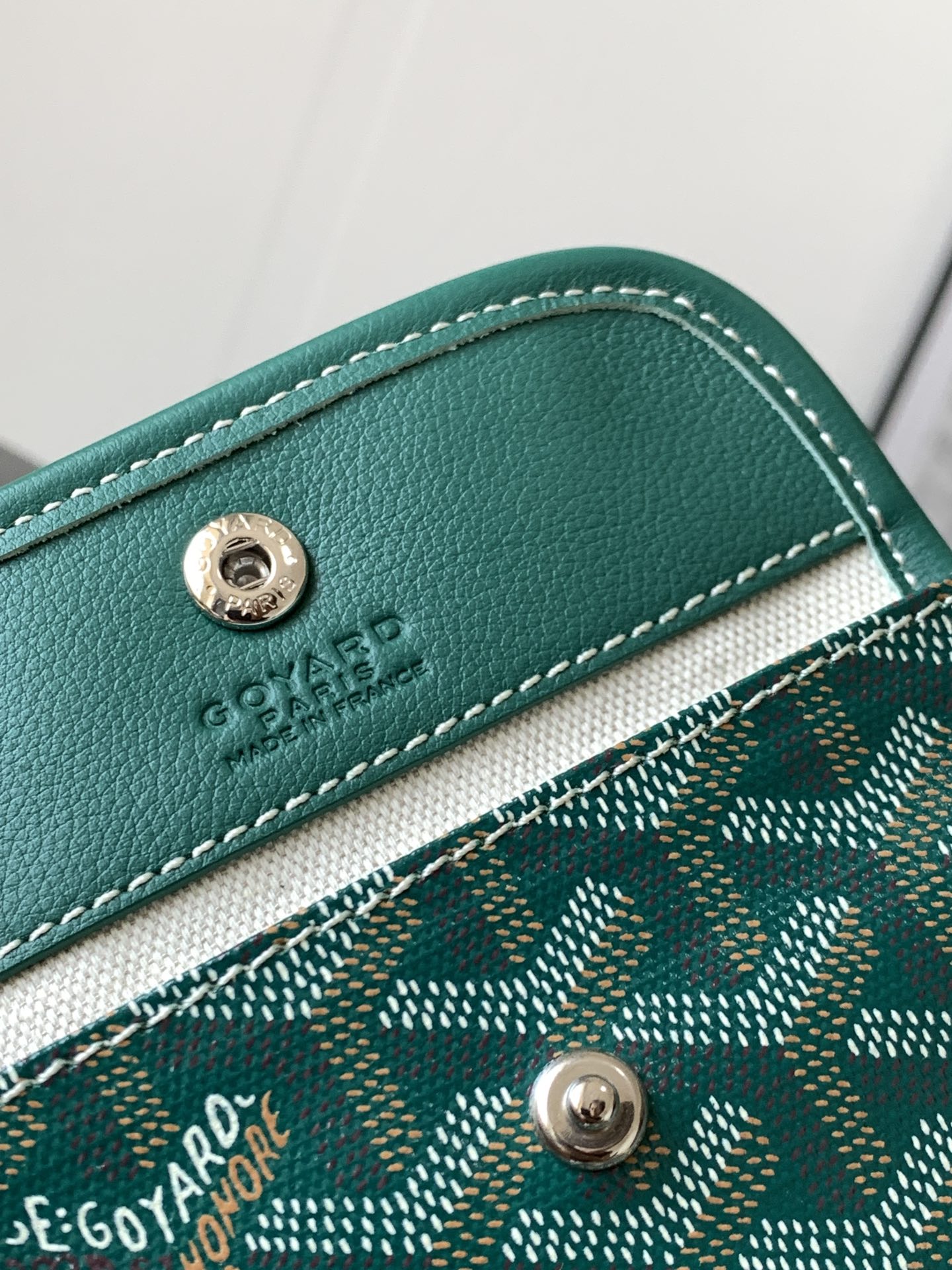 Goyard Black Anjou Mini Bag green Women's Handbag