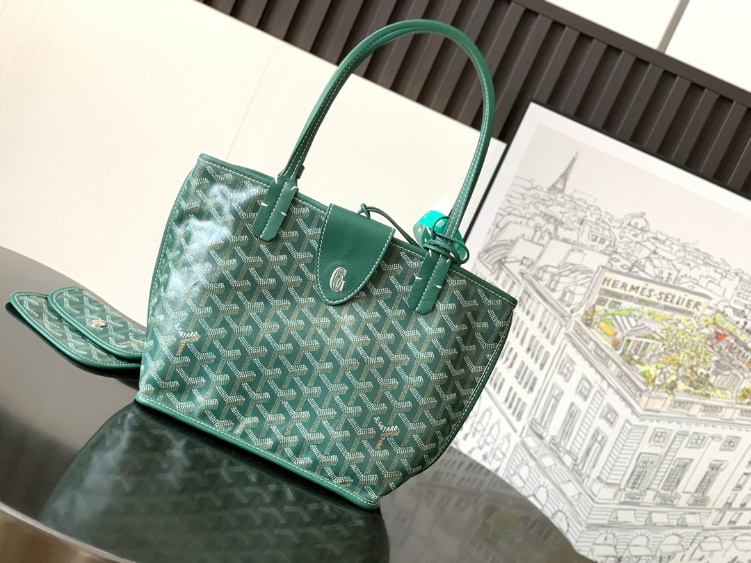 Goyard Black Anjou Mini Bag green Women’s Handbag