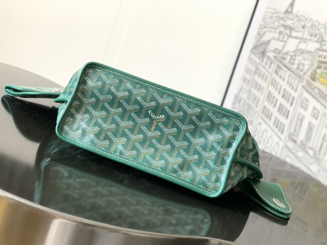 Goyard Black Anjou Mini Bag green Women's Handbag