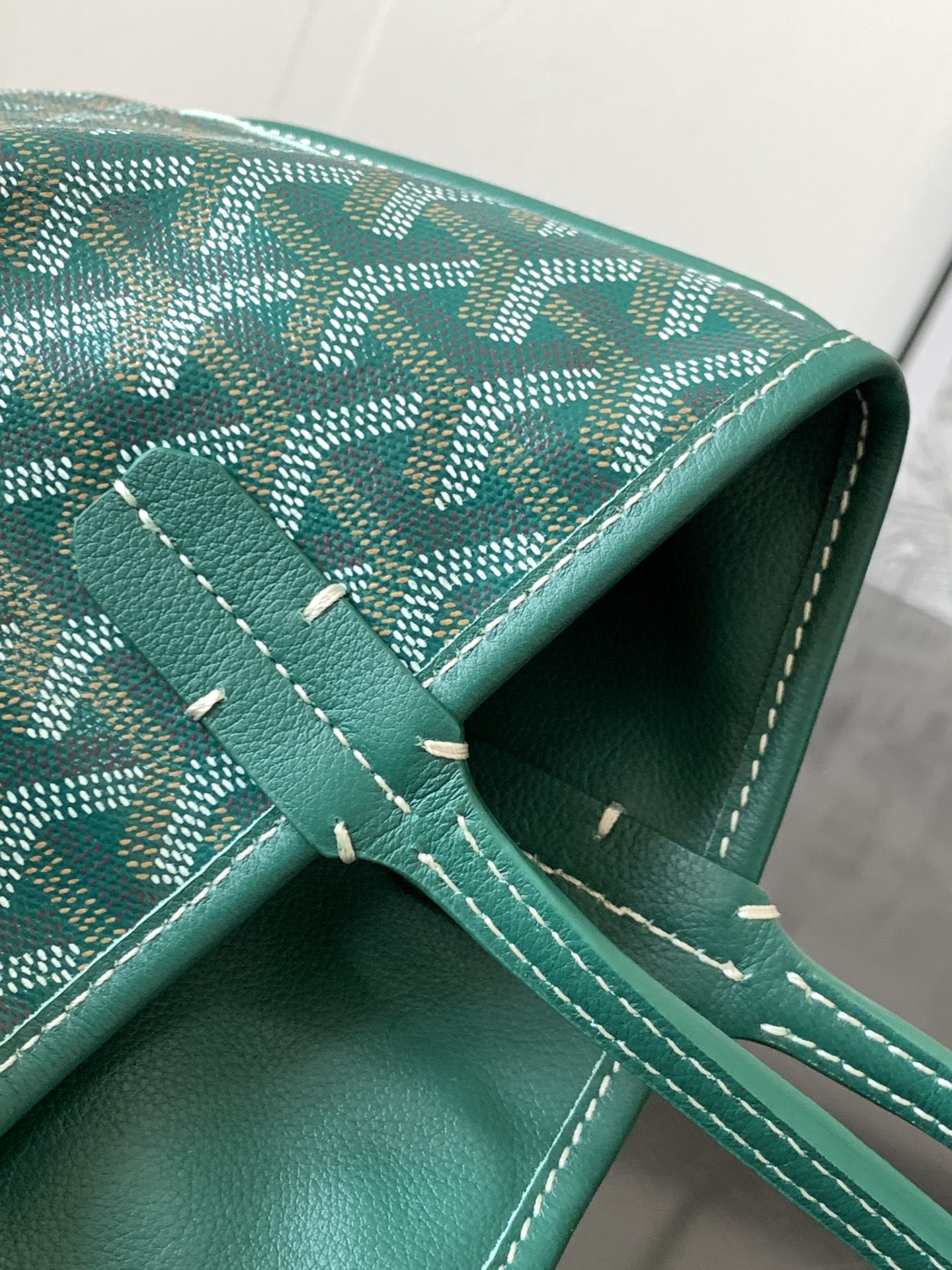 Goyard Black Anjou Mini Bag green Women's Handbag