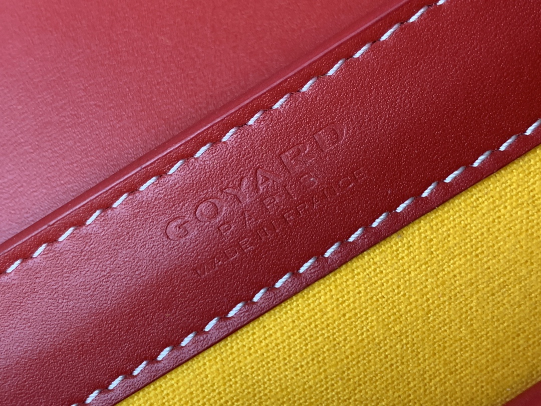 Saïgon leather handbag Goyard Red in Leather - 54695218
