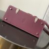 Goyard Burgundy Goyardine "Saigon" PM Top Handle Bag