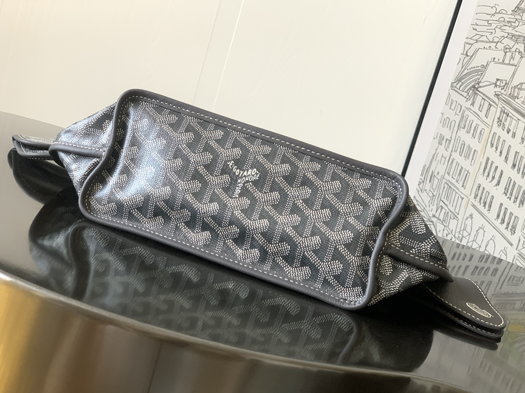 Goyard Black Anjou Mini Bag Black Women's Handbag