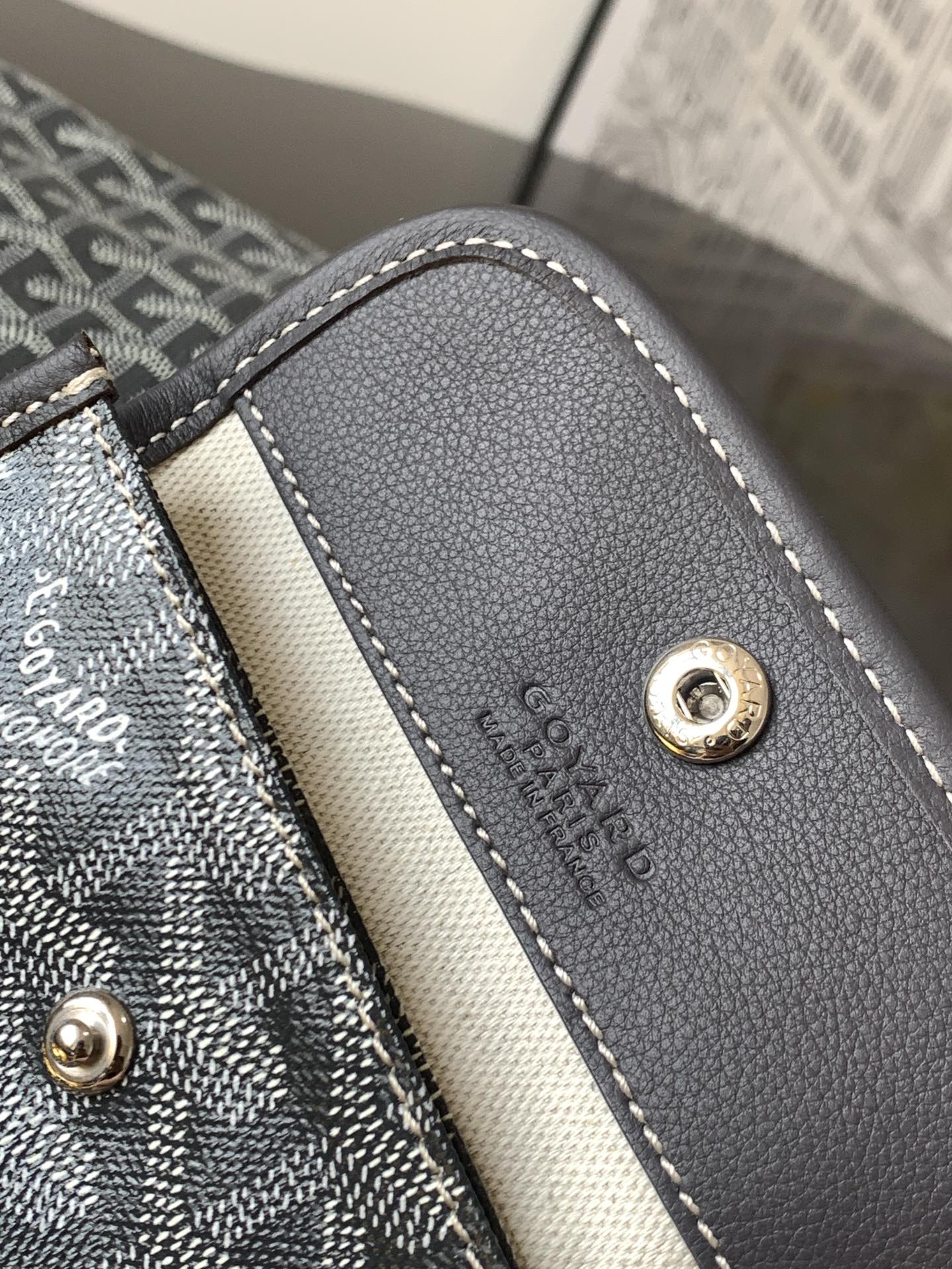 Goyard Black Anjou Mini Bag Black Women's Handbag