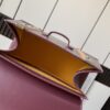 Goyard Burgundy Goyardine "Saigon" PM Top Handle Bag