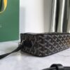 Goyard Goyardine Canvas Black Cap Vert PM Bag