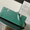 GOYARD Saigon Structure Mini Hand Shoulder Bag PVC green