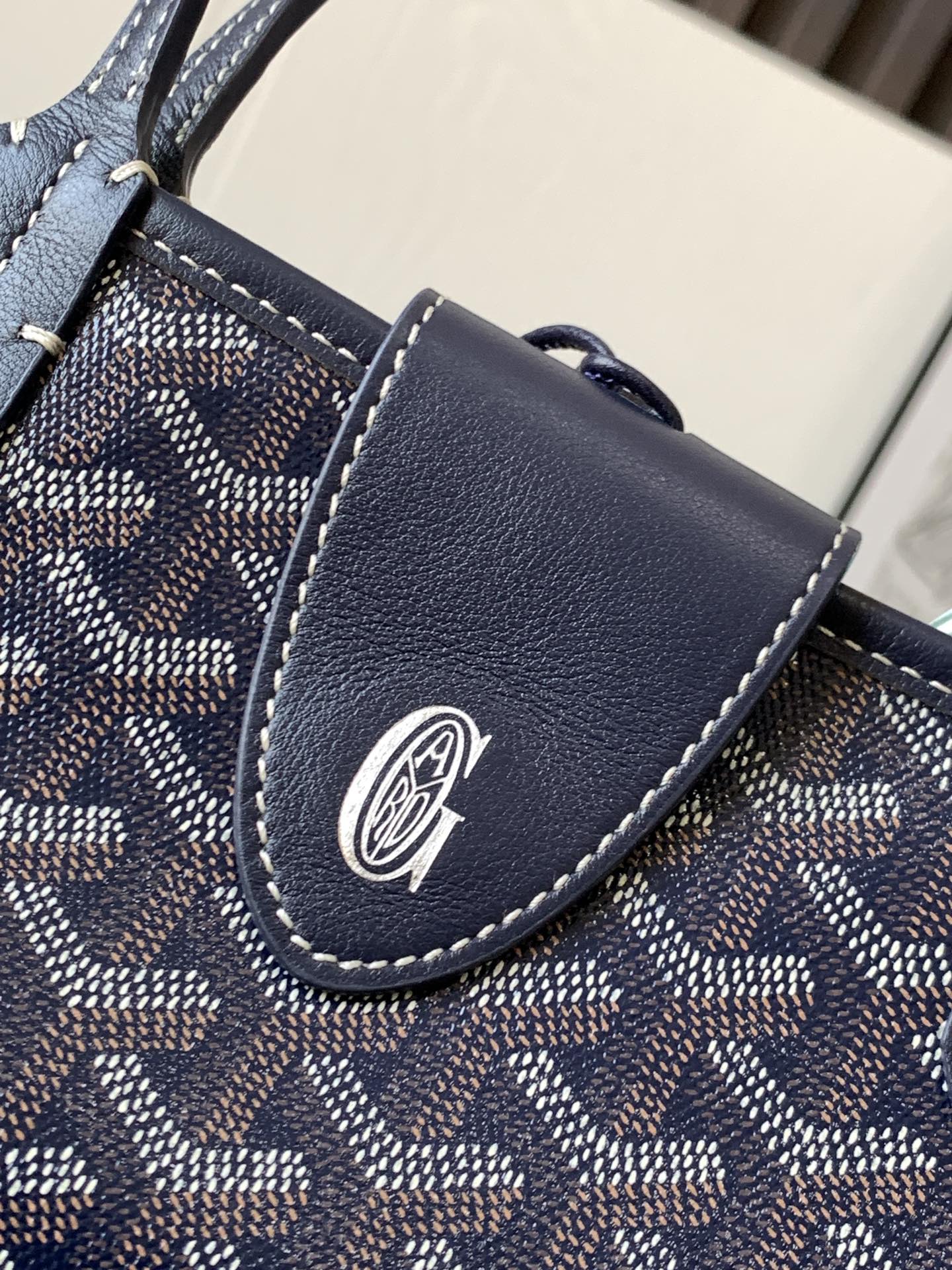 Goyard Anjou Mini Bag blue navy 20CM Best Quality